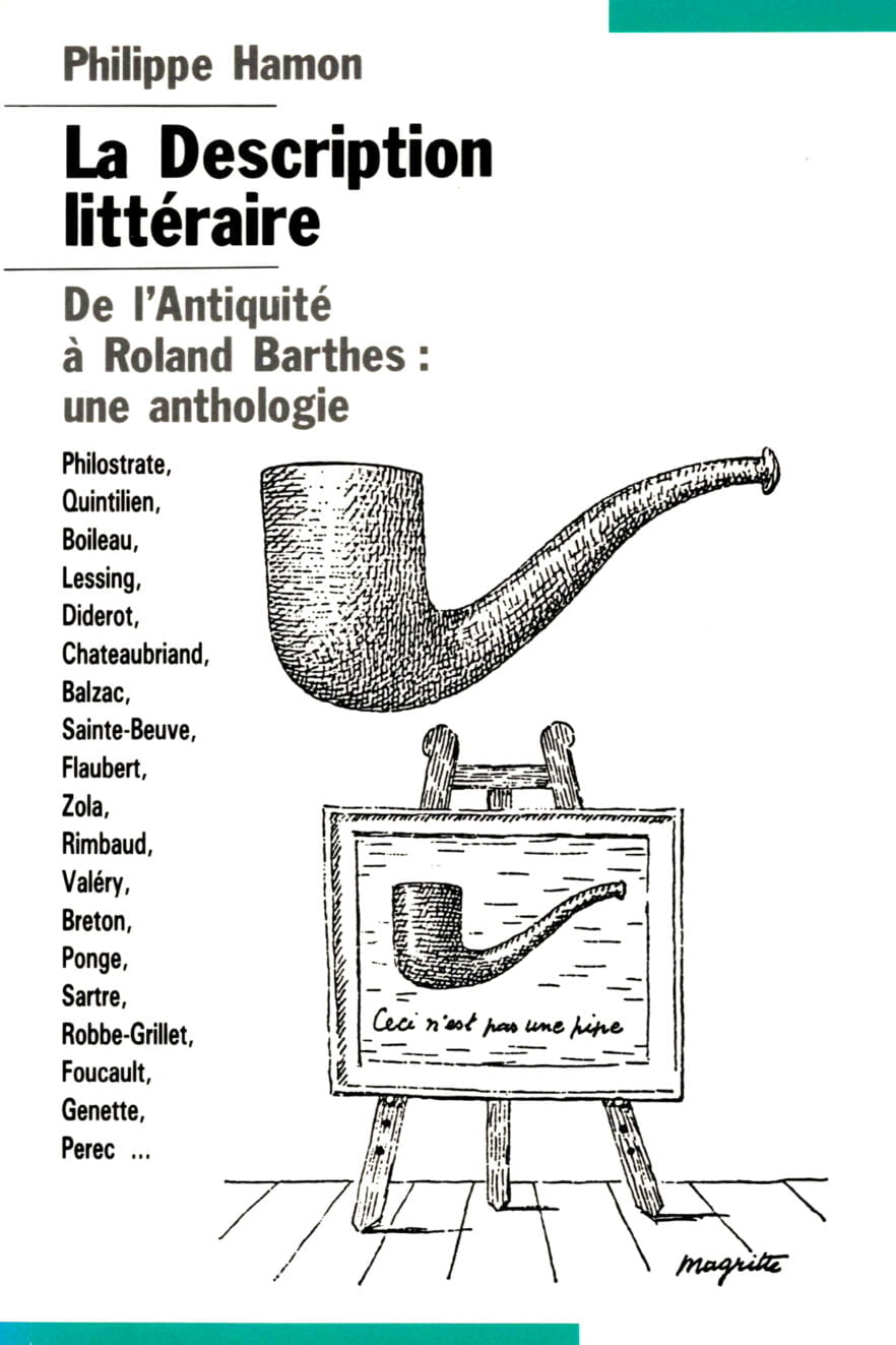 La Description littéraire Éditions Macula