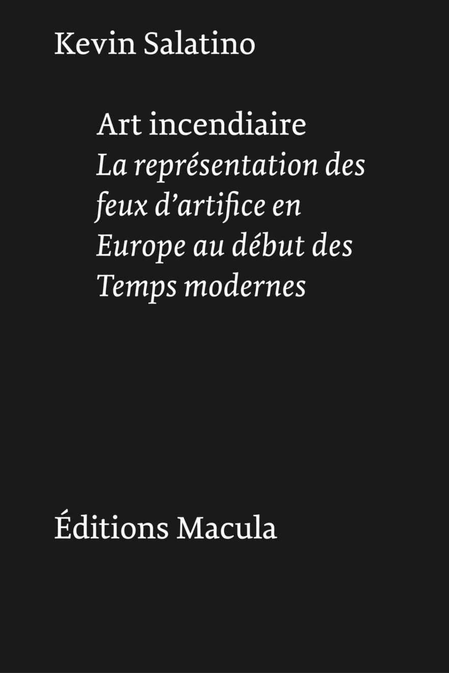 Art incendiaire Éditions Macula