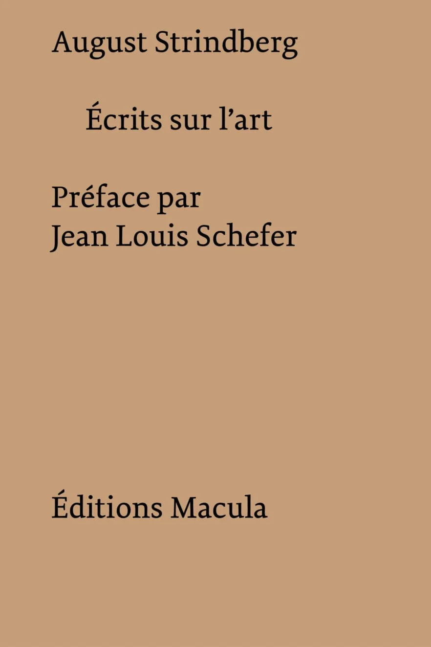 Écrits sur l’art Éditions Macula