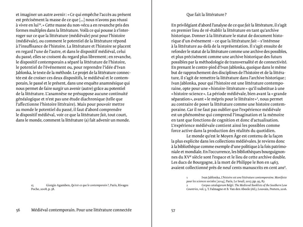 Médiéval contemporain. Pour une littérature connectée Éditions Macula