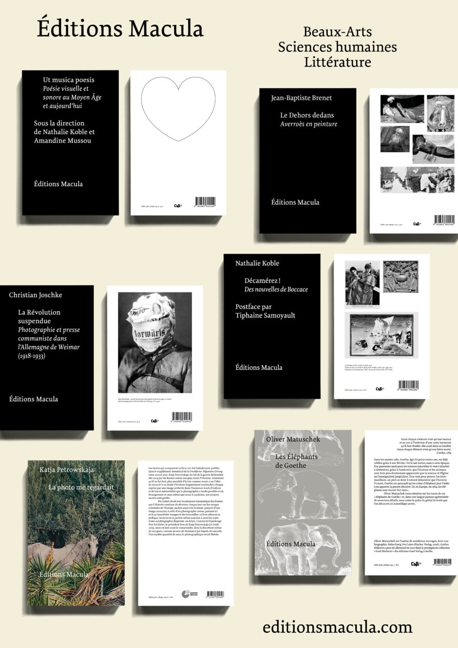 Salon du livre des Rendez-vous de l'histoire, Blois (41), du vendredi 10 au dimanche 12 octobre 2025 Éditions Macula