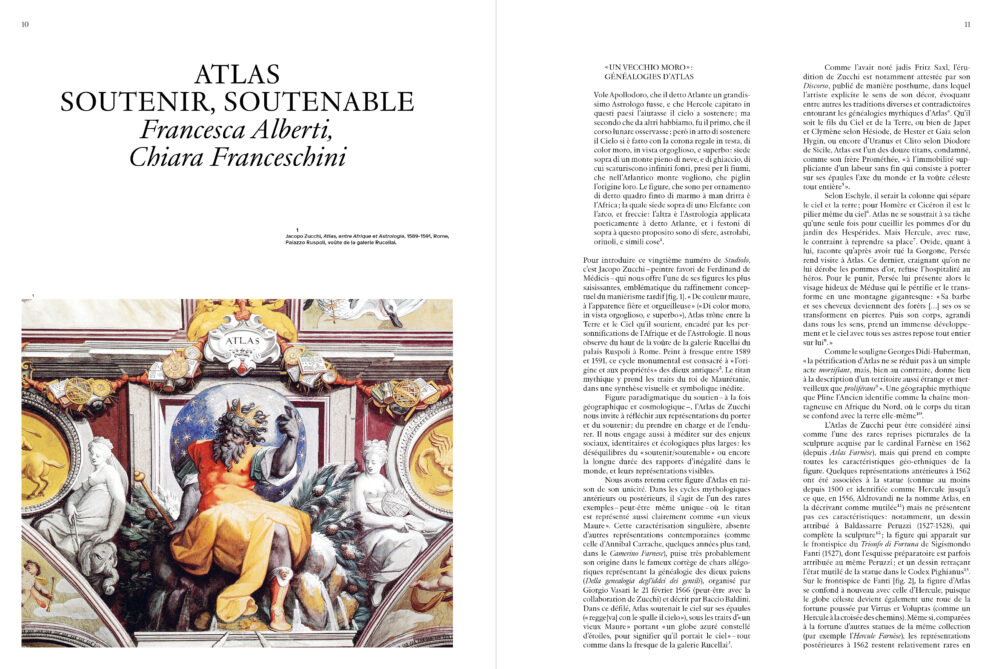 Studiolo n° 20 – Dossier « Atlas. Soutenir, soutenable » Éditions Macula