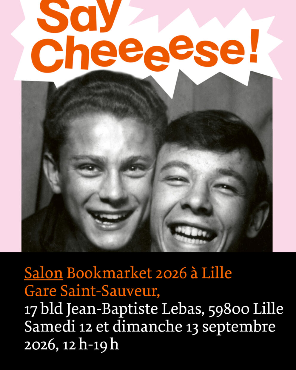 Bookmarket, Lille, samedi 12 et dimanche 13 septembre 2026 Éditions Macula