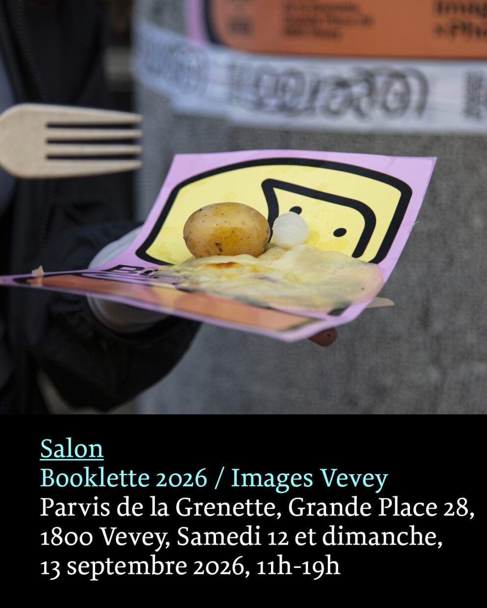Salon Booklette, Vevey, samedi 12 et dimanche 13 septembre 2026 Éditions Macula